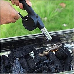 Ostin Utility Portable Outdoor BBQ Hand Crank Air Blower Fan for Charcoal Grill BBQ Campfire Fireplace for BBQ Picnic Outdoor Camping Charcoal Barbecue Cooking Grill Tool-image-41