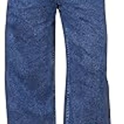 Blue High Waist Straight Jeans-image-57