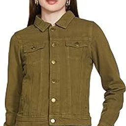 Womens Womens's Cotton Regular Fit Denim Jacket-picture-11