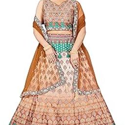 Women's Fully Stitched Hand-Work With Digital Print Lehenga, Choli With Net Dupatta-image-91