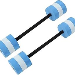 3nh Density EVA Foam Dumbbell Set, Set of 2 Sports Aquatic Exercise Dumbbells Aqua Fitness Barbells Exercise Hand Bars, Water Aerobics Swimming Pool Dumbbells for Exercise-image-88