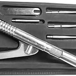 SS WHITE- Dental Automatic Crown Remover Gun Type Spring Loaded 6 Pcs Set, Rust Free,Stainless Steel,Autoclavable Surgical Instruments Crown Remover-image-39