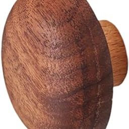 THE STYLE SUTRA Wood Wall Hook Minimalist Decorative Wood Cabinet Knob for Dorm Bedroom Home Round-image-46