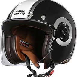 Royal Enfield Spirit of SM ID ABS GL Green ISI and DOT Certified Riding Helmet (XL) 60 Cm - High Impact Grade Thermoplastic & High Density EPS Liner for Superior Impact Protection and Durability-16