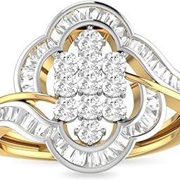 pc jeweller The Gerri 18KT Yellow Gold & Diamond Rings-picture-8