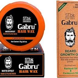 ST.bir Gabru Hair Wax and Beard Oil - Combo-image-53