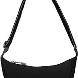 Stylish Crossbody Crescent Half Moon Bag for Women and Men | Trendy Waist Bag Unisex Chest Bag (Black, Half Moon Sling)-image-8