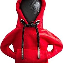 ECDREAM Gear Shift Hoodie,Shift Knob Hoodie,Gear Shift Cover,Funny Red Car Accessories,Car Decor and Interior（Red）-19