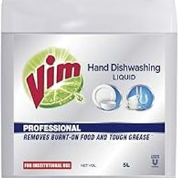 VIM by UNILEVER Hand-Dishwashing Liquid, Tough on Grease & Food Residue, 5-Litres-25