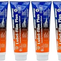 Haynes Lubri-Film Plus Food Grade Grease, Silicone O-Ring Lubricant, Food Safe Machine Lubricant, 4 Ounce Tube, Pack of 4 Tubes-image-3