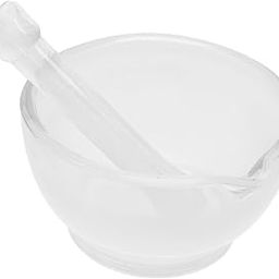OFFSCH 1set Glass Mortar and Pestle Grinding Bowl for Crushing Medicines Spices and Garlic Kitchen Tool for Mixing and Grinding Compact for Easy Storage-image-38