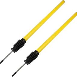 GLS Cricket Spring Stump, Target with Heaviness (Full Size) |Target Stump with Steel Spring/Ground fix Target Stump in Plastic PVC Pipe (Pack of 2 Pcs)-image-38