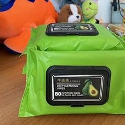 Naivete Avocado Makeup Cleaning Wipes Mini Portable Disposable Makeup Remover Wipes For Face And Household Use Skin Care Travel Wet Tissue Woman Face Cleaning Wipes, (Pack Of 1, Total 80 Wipes)-image-96