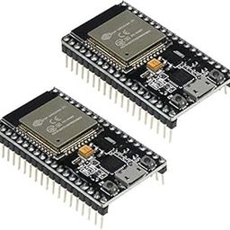 Electrobot ESP-32 Development Board 2.4 GHz Dual Core WLAN WiFi + Bluetooth Module ESP-WROOM-32 CP2102 38-Pin (2 Pcs)-0