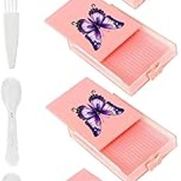 VELURA 4Pcs Big Drill Plate Tool DIY Art Crafts Organizer Multipurpose Diamond Tray pink|| Needlecrafts & Yarn |Crafts-image-46