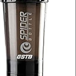 Ground Marshal Shaker Spider 500 ml Bottle with 2 Compartments for Gym and Sports-image-73