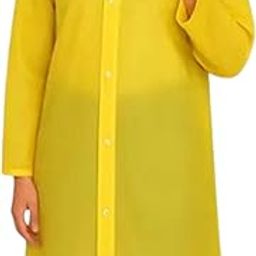 Unisex Waterproof Long Raincoat for Men and Women | Lightweight Hooded Rainwear with Front Zipper & Pockets | Full-Length Windproof Jacket for Travel, Bike, and Daily Use-image-11