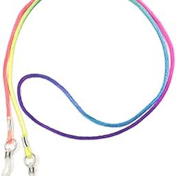 Neon Rainbow Color Nylon Cord Spectacle Chain For Women - Unisex Lanyard Chains And Spectacle Holders - Eye Glasses Chain Eyeglass Holders-image-13