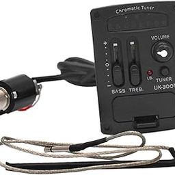 Enakshi (LABEL) UK-300T Ukulele 2 Band Piezo Pickup Preamp for Ukulele Accessory 53cm|Acoustic-Electric Guitar|Electric Guitar|Guitar Accessories-image-10