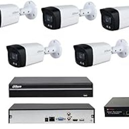 Dahua 4MP IP Colour Vision in Night with Audio 5 CCTV Camera Set with (8CH NVR,4 MP IP Colour View in Night Outdoor with Audio bullete Camera - 5 Nos, 2 TB Hard Drive,8+2 Port Port POE Switch)-17