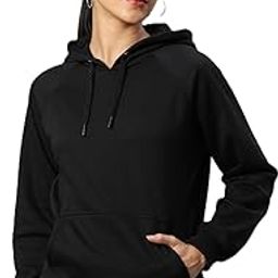 Women's Cotton Winter Jacket Sweatshirts Casual Drawstring Clothes Pullover Hoodie With Kangaroo Pocket Ii Womens Jacket Ii Winter Sweater Hoodie For Women & Girls-image-90
