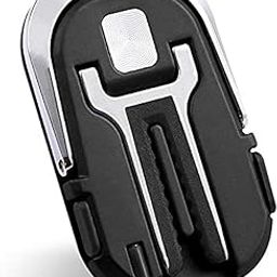 KolorFish Phone Ring Stand Holder Multifunction Car Mount, Finger Ring Phone Stand Air Vent 360°/180° Rotate 2 in 1 Universal Bracket (Black)-image-83