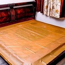Sharma Clothing Baby Items Baby Waterproof Plastic Sheet Double Bed King Size/Baby-Adult Waterproof Protection Sheet for Mattress (7.5 x 6.5 feet,Blue King Size)-image-76