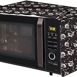 The Furnishing Tree microwave oven cover Suitable for IBELL 30 Liters OTG 30GDLX, Dustproof, Stain-Resistant, Cover Size WxDxH in CM- (51.5x42x30), Floral Pattern Dark Brown-image-17