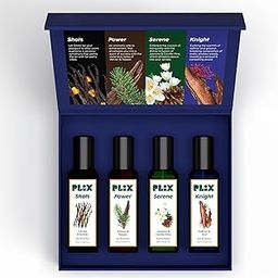 The Plant Fix Plix Mood Range Aura Perfume Set 4*20 Ml With Serene, Shots, Knight, Power, Premium Luxury Long Lasting Fragrance Gift Set, Combo Pack Of 4, Travel Friendly - Fresh, Aerosol For Unisex-image-99