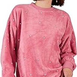 sassafras Pink Fur Pearl Sweatshirt-picture-5