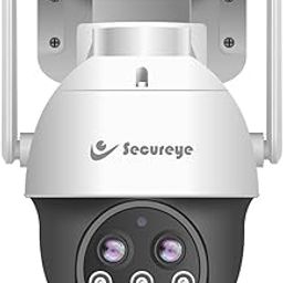 Secureye Pelican Series Lensguard Duo WiFi 3MP Camera |4+8 MM Fixed Lens | 260° Pan and 90° Tilt for Optimal Coverage| Home/Commercial Security Camera | 2 Way Talk | Supports Up to 256GB Card Storage-image-3