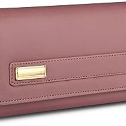 Women's Hand Wallet Purse Clutch | Phone Pocket | Coin Compartment | Credit Card Slots| Zipper Pocket| Office use| Casual use| Faux Leather (Peach)-image-12