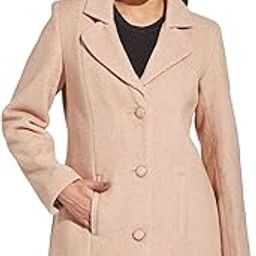 Women Beige Full Sleeve Casual Solid Coat-image-22