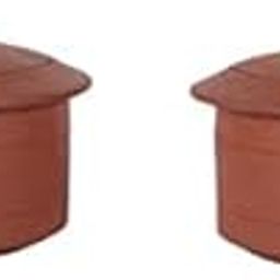 Village Decor handmade earthen clay natural yogurt maker/clay curd pot with lid-22