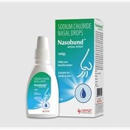 Nasobund Nasal Spray 10 Ml Clears nasal congestion | Moisturizes nasal passages | Daily cleansing of the nose (Pack of 4)-image-70