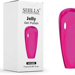 Shills Professional Jelly UV/LED Gel Polish, 7.5ml (Pink, 7.5 Ml)-image-74