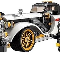 TOYSMAX Architect Batmobile Bat Car 305 Pcs Super Heroes Assemble Building Block Set Educational Learning Brick Toys Classic Bat for Kids Multicolor-image-82