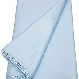 Men's Cotton Unstitched Plain Kurta Pyjama Fabric- 5 m (Ethnic,pathani suit,shirt,khadi,summer wear,formal,casual,Light Blue,Free Size)-image-66