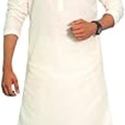 Men's Silk Dhoti Kurta Set-image-7