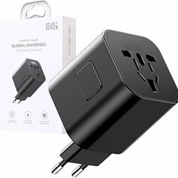 Universal Travel Adapter Plug – Global Power Adapter with 1840W Capacity, Multi-Device Compatibility, EU Plug – AC 100-250V Converter for USA, UK, EU, AUS Devices – Compact & Safe Charger WL28-image-30