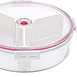 BNF Vacuum Container Multipurpose Food Storage Container for Meals Frige Kitchen Round | Home & Garden | Kitchen, Dining & Bar | Kitchen Storage & Organization | Food Storage Containers-picture-29