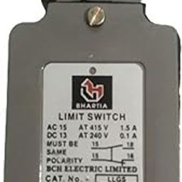 ARINO (ORIGINAL) LLGS LIMIT SWITCH ADJECENT ROLLER TYPE LLGS LIMIT SWITCH METAL BODY 1NO+1NC AC DC (BROAD BODY) BCH's-11