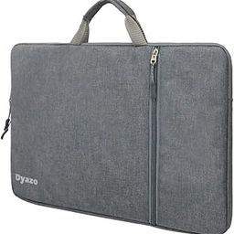 Dyazo slim 15" to 15.6 Inch Laptop Sleeve, Laptop cover Case with handle & Accessories pocket Universal compatible for Dell, HP, Lenovo, Asus and all other Notebook etc. (Grey)-10