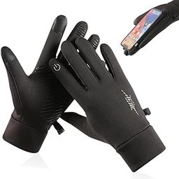 Proberos® Sun Protection Riding Gloves, Isolate UV Touch Screen Warm Gloves Anti-Slip Fashion Unisex Thermal Outdoor for Running, Cycling, Hiking, Size M-image-48