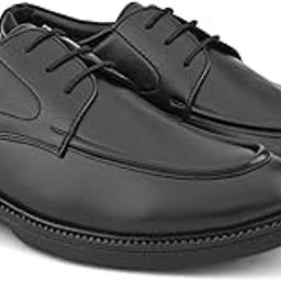 Mens Terravia Solid Formal Officewear Lace Up Derby Shoes | Memory Foam Padded Insole | Premium Craftsmanship | Classic | Timeless | Durable-image-2