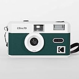 Kodak Ultra F9 35mm Film Camera Camera - Retro Style, Focus Free, Reusable, Built in Flash, Easy to Use (Dark Night Green)-picture-20