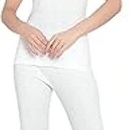 Women's Thermal Set, Ladies Body Warmer Set of Sleeveless Top and Leggings-29