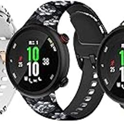 Compatible with Garmin Forerunner 45 Watch Band，Replacement Pattern Wristbands Printed Silicone Watch Strap for Women Men-picture-16
