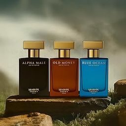 Arabian Aroma Imperial Combo Perfume For Men, Premium And Long Lasting Fragarance, Eau De Parfum, Old Money, Alpha Male, Blue Ocean. (Pack of 3)-13