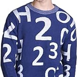 Trendy Printed Woolen Sweater for Men – Soft & Cozy Winter Wear | Modern Designs for Comfort & Style-picture-53